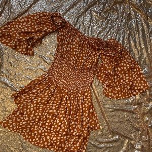 Off the shoulder dress